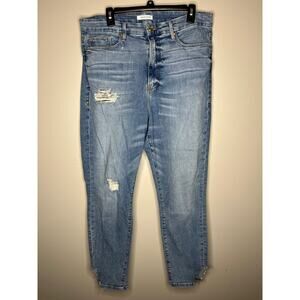 Good American Light Wash Good Legs Womens Denim Jeans Size 18